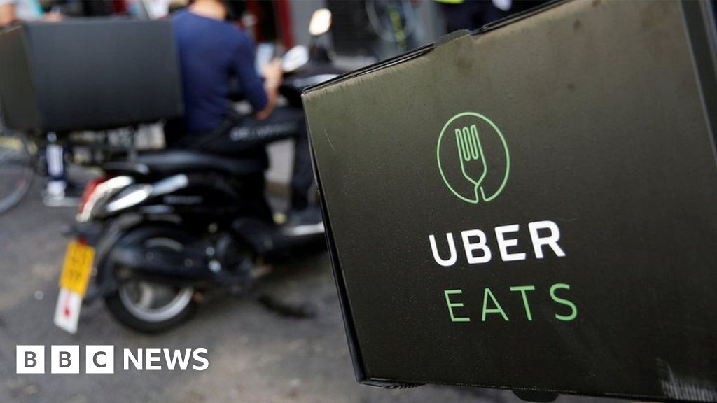 Uber launches food delivery service in Glasgow BBC News