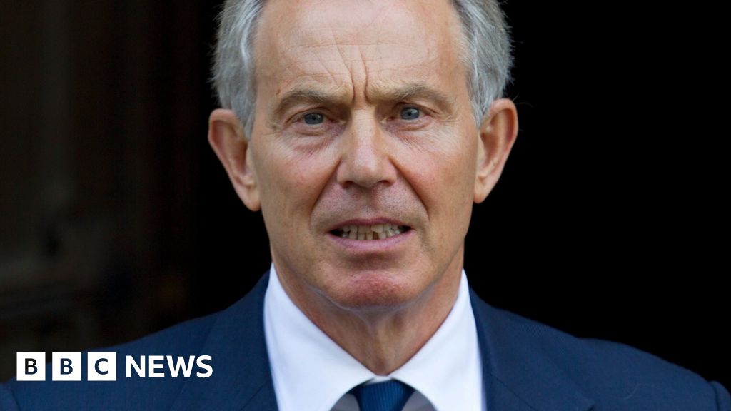 Protection officer hurt near Tony Blair's home - BBC News
