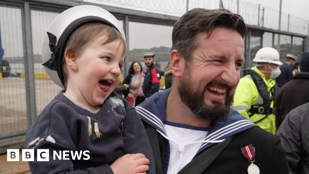 HMS Richmond returns to UK after seven-month deployment