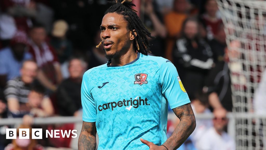 Exeter City's top scorer charged with assault