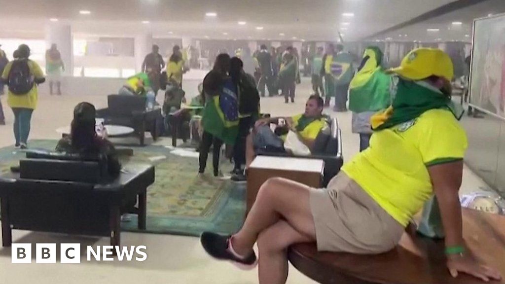 Inside Brazil's stormed presidential palace