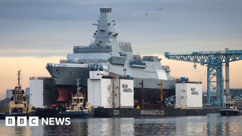 Sabotage probe after cables cut on Royal Navy warship HMS Glasgow