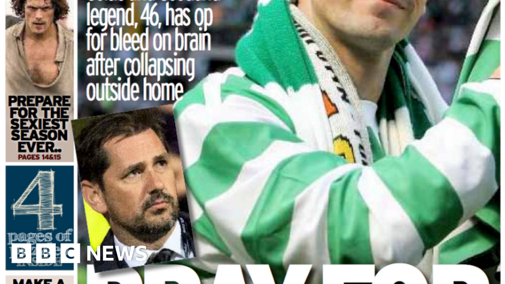 Scotland's Papers: Football hero McNamara 'fighting for his life' thumbnail