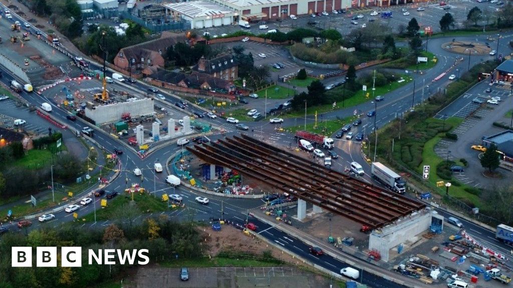 Commonwealth Games New 61m A46 flyover in Coventry opens BBC News