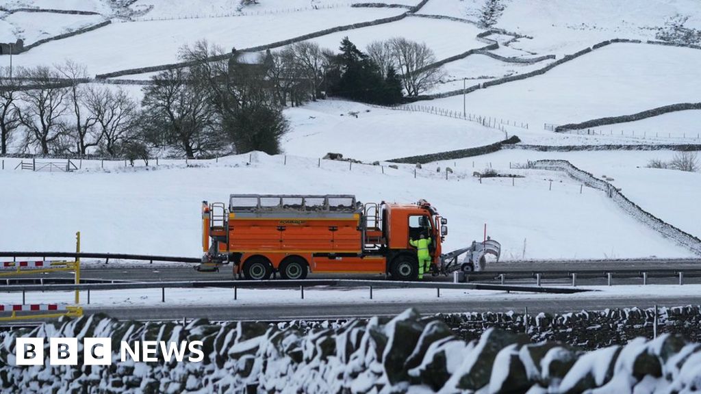 Uk Weather Storm Darcy Leads To Heavy Snow And Ice c News