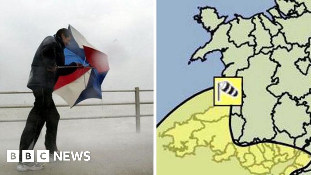 Weather warning for very strong wind issued in Wales