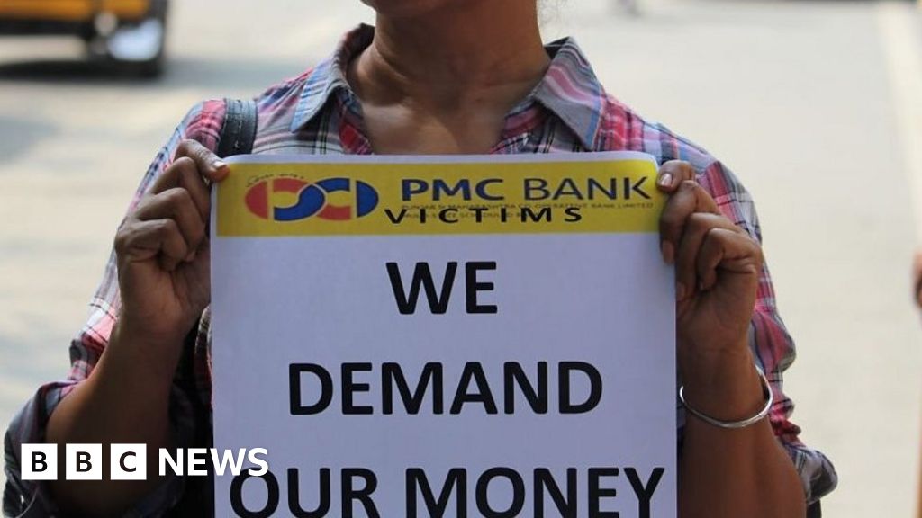 PMC Bank: Indian customers protest after fraud investigation launched