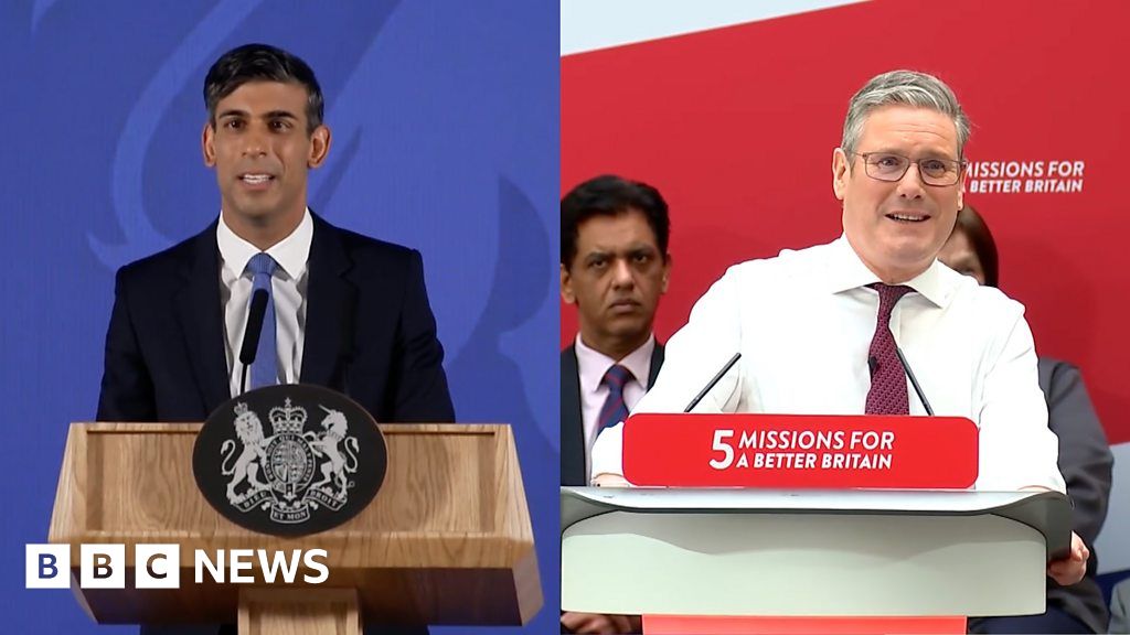 What are Sunak and Starmer's top five priorities?