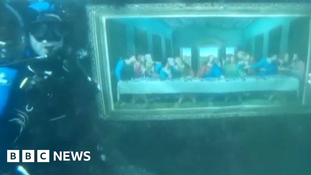 Bulgaria Diving Group Creates Undersea Art Exhibition Bbc News