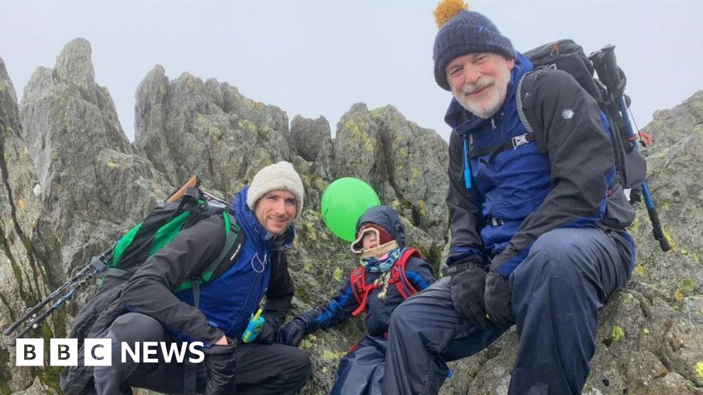 Oscar Burrow: Everest climb boy takes on Three Peaks challenge 