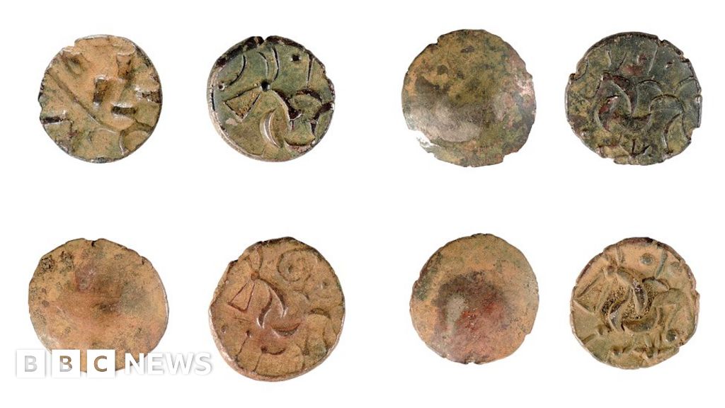 Iron Age collection of coins declared treasure - BBC News