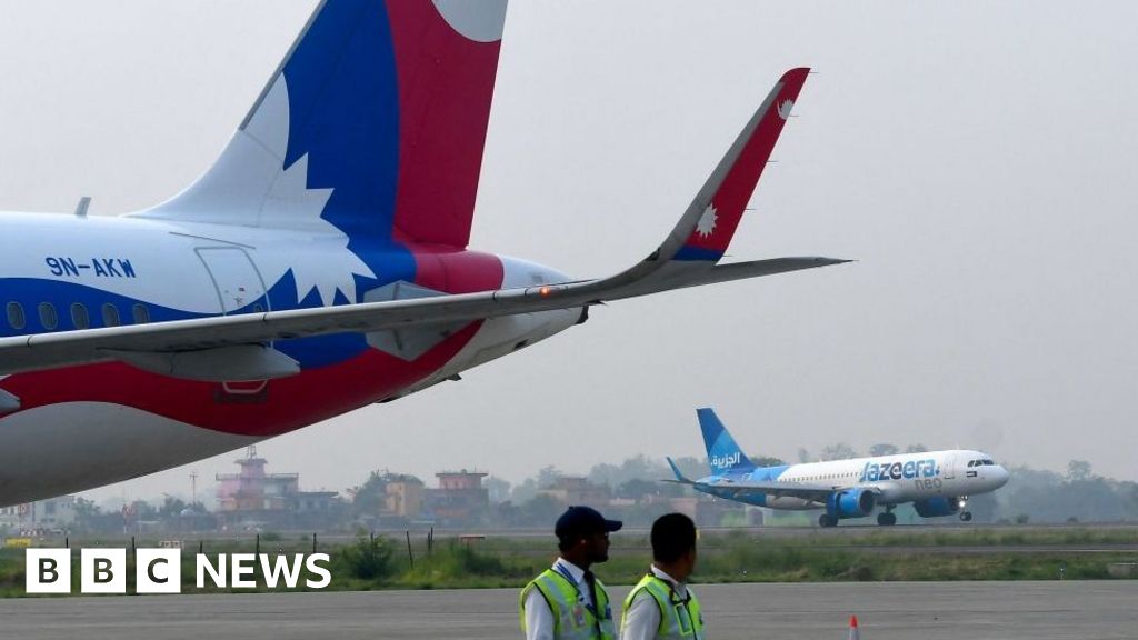 印度和中国之间的争端导致国际飞机无法抵达尼泊尔机场