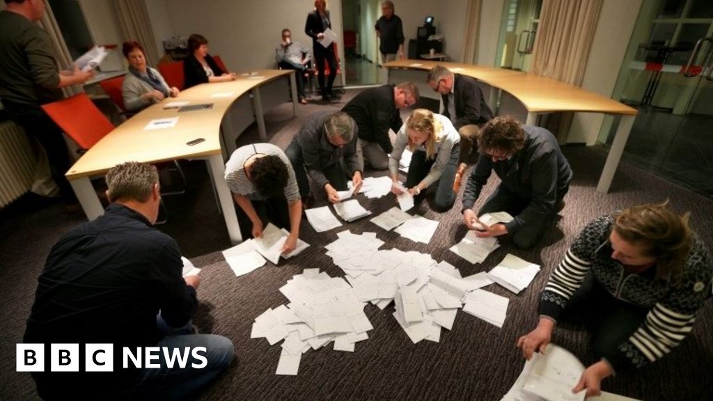 Netherlands vote on Ukraine cheers antiEU camp BBC News