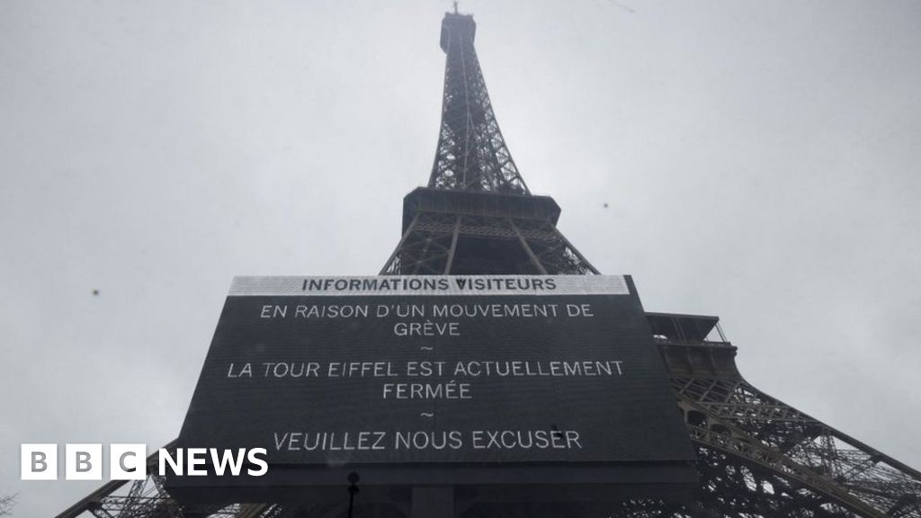 Эйфелеву башню в Париже откроется после шестидневной забастовки