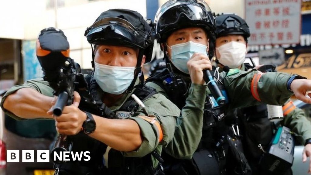 Hong Kong Protesters Clash With Police Over Delayed Elections