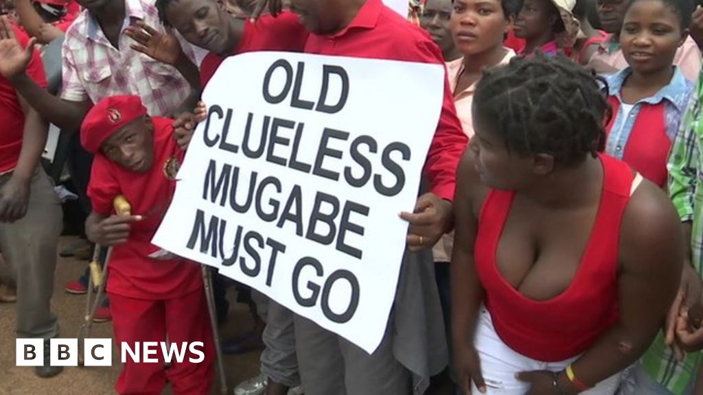 Protests Against Mugabe In Zimbabwe Bbc News 3094