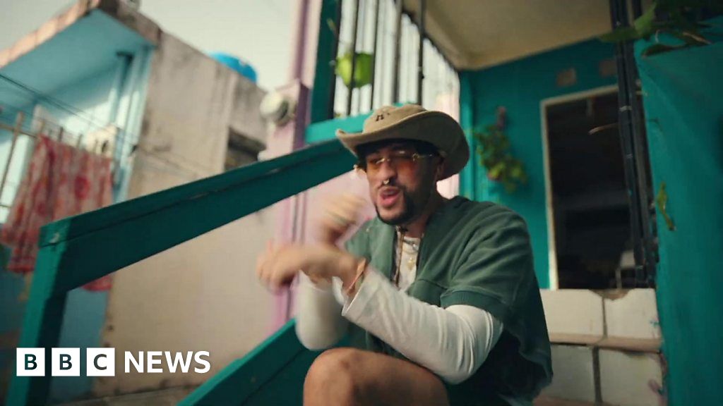 Bad Bunny turns music video into Puerto Rico doco