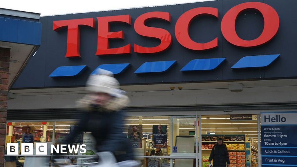 Tesco faces record £4bn equal pay claim - BBC News