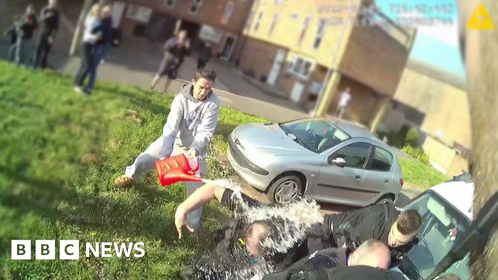 Justin Jackson jailed for dousing Basildon police officers in petrol