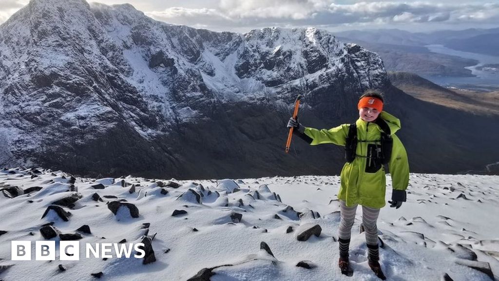 Girl, 10, conquers all of the Munros in Scotland - BBC News