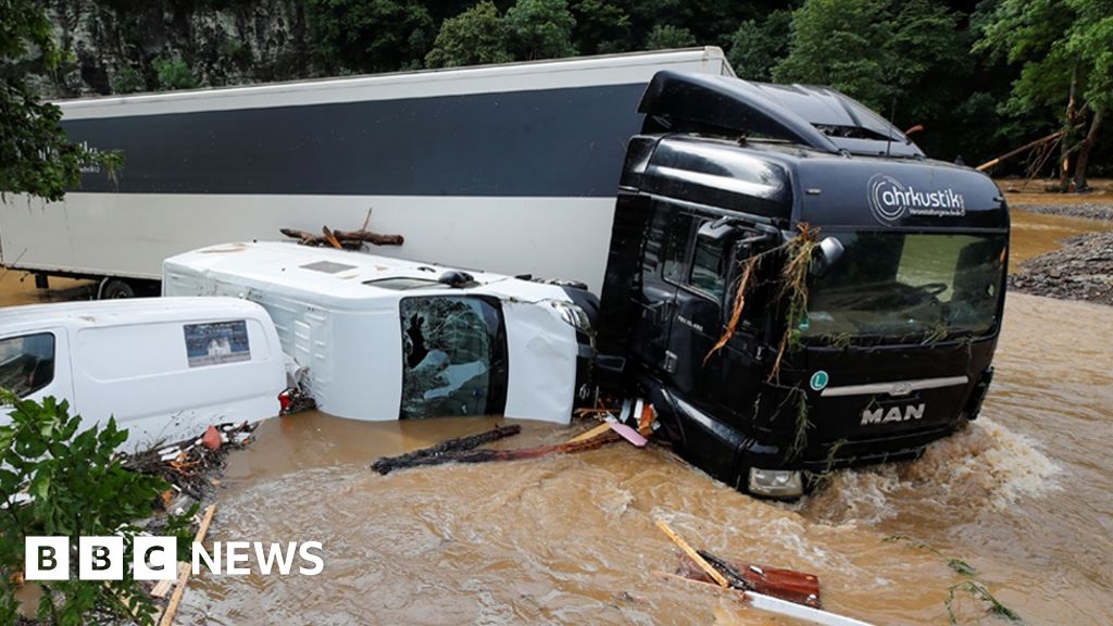 Germany floods: At least 33 dead and dozens missing after record rain