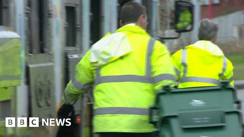Conwy council fourweekly bin collection plan shelved BBC News