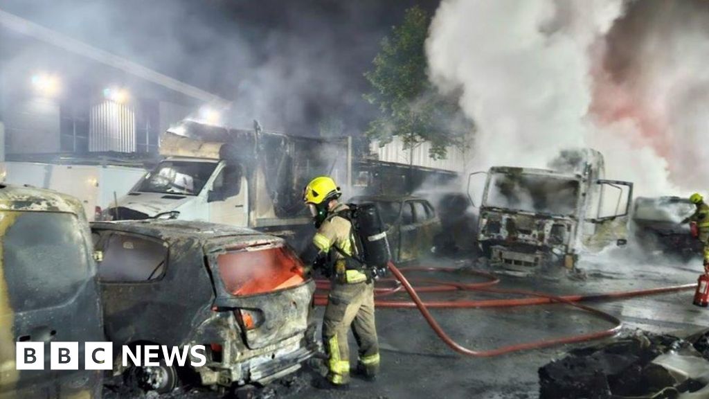 Sheffield Fire: More Than 50 Cars Ablaze In Suspected Arson