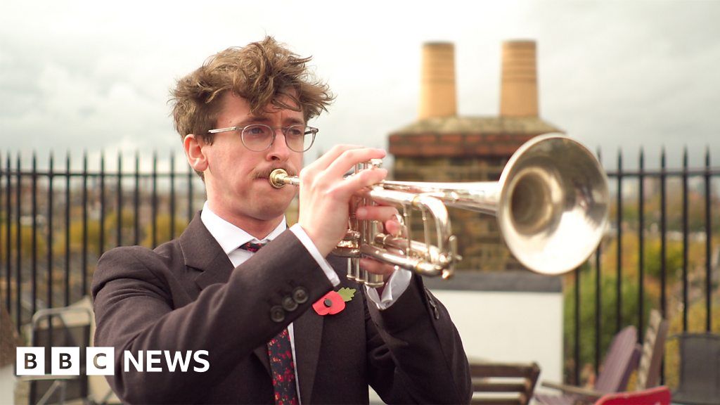 Remembrance day trumpet