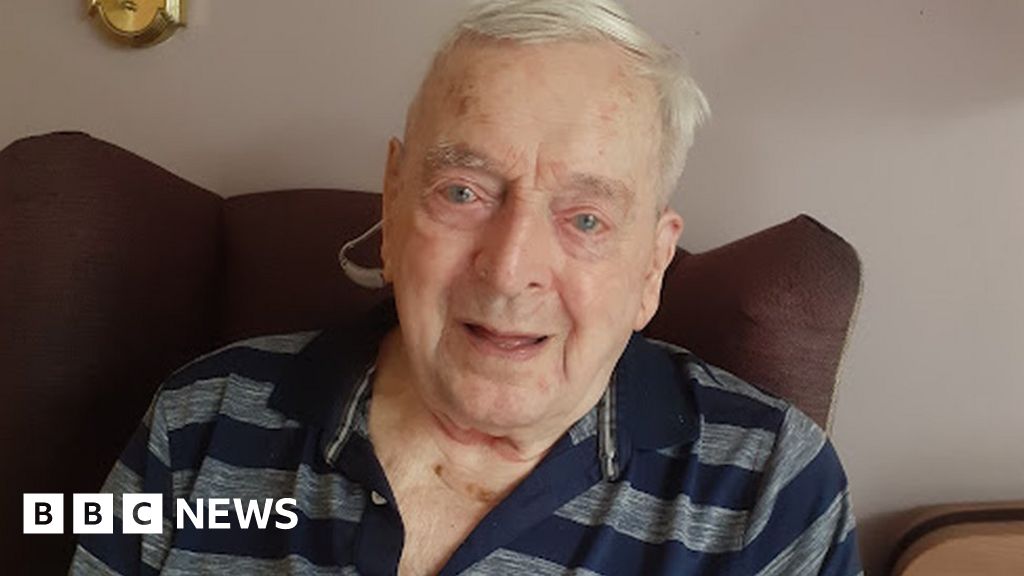 Royal Marines veteran Fred Ames celebrates 100th birthday