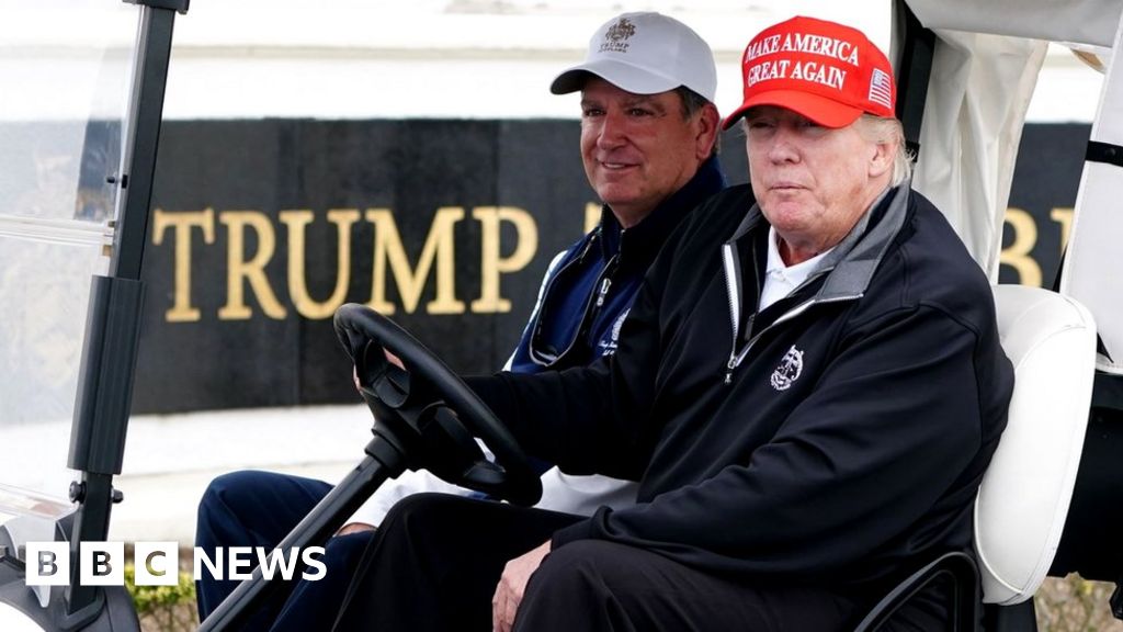 Trump legal drama not a distraction for Scots golf tournament