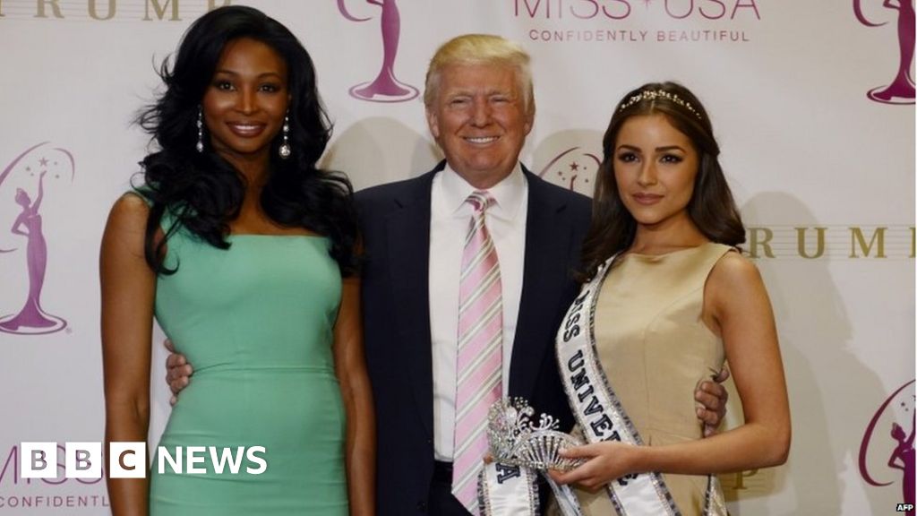 Donald Trump Sues Univision Over Miss Usa Cancellation Bbc News 8145