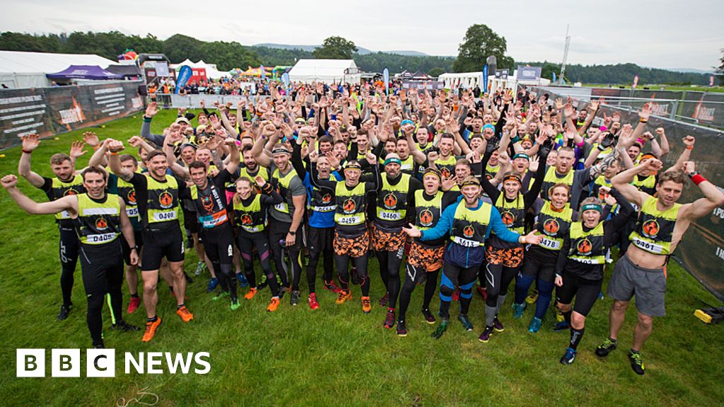 In pictures Tough Mudder hits Scotland BBC News