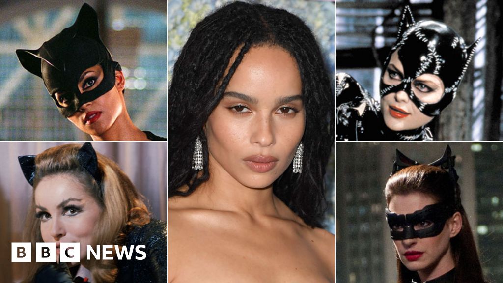 Catwoman: Zoe Kravitz follows Hathaway and Berry in The Batman role - BBC  News