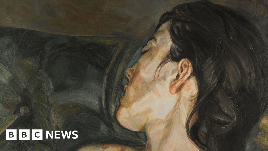 Lucian Freud portrait Pregnant Girl sells for 16m BBC News