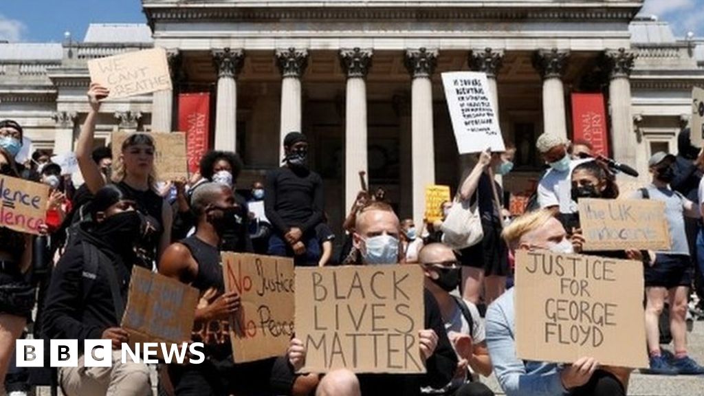George Floyd death: Thousands join UK protests