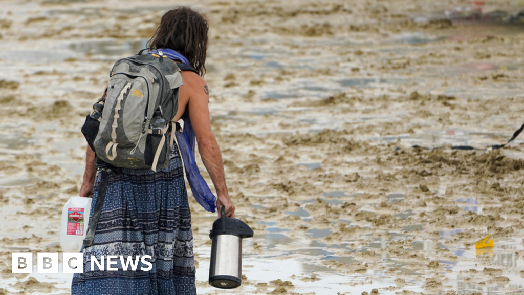 Burning Man festivalgoers on the mood from the mud