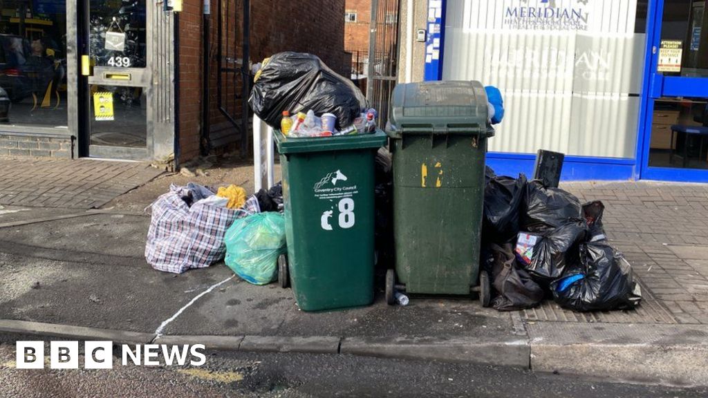 Coventry bin strike Two waste drop sites to close after collections
