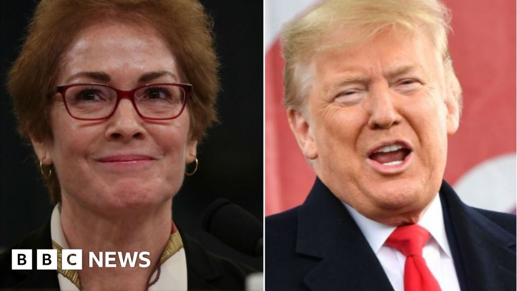 Trump ordered to remove envoy in Ukraine in 2018 - video