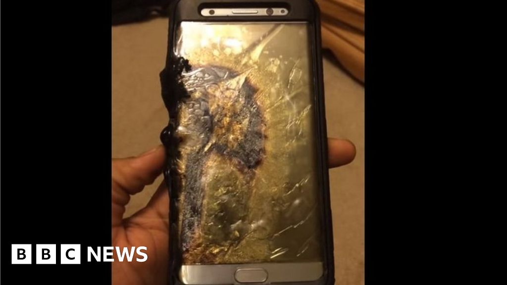 Samsung Galaxy Note 7 banned by airlines over risk BBC