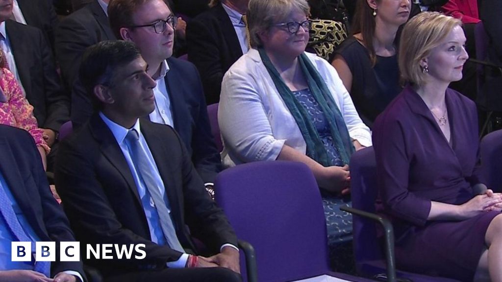 Moment Liz Truss elected as new Tory leader