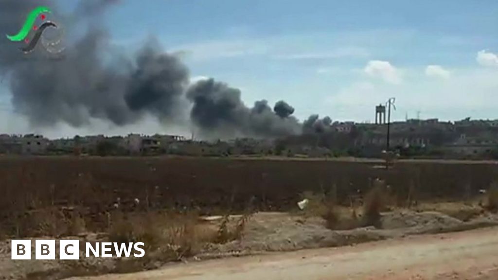 Syria Crisis Russian Air Strikes Against Assad Enemies Bbc News