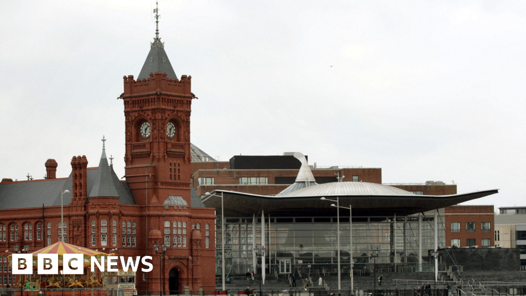 The Senedd in Cardiff Bay