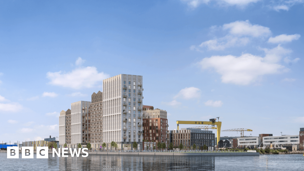Belfast buildtorent scheme £155m funding deal agreed BBC News