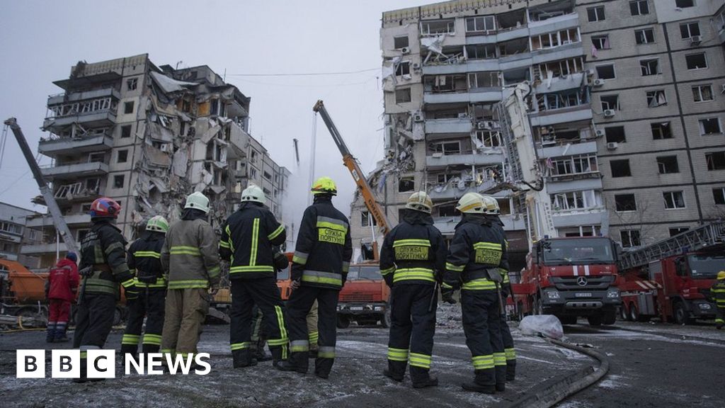 Ukraine war: Chances of more survivors from Dnipro strike minimal – mayor – BBC