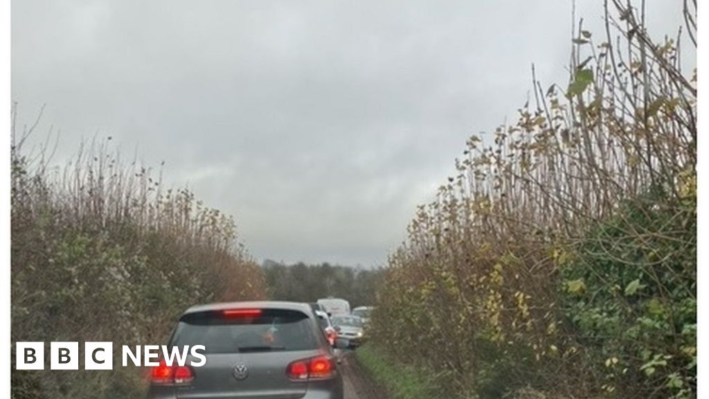 Traffic chaos after lorry spills liquid on busy route