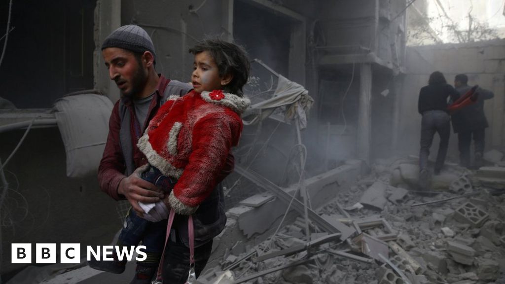 Syria War War Crimes Committed In Eastern Ghouta Battle Un Bbc News