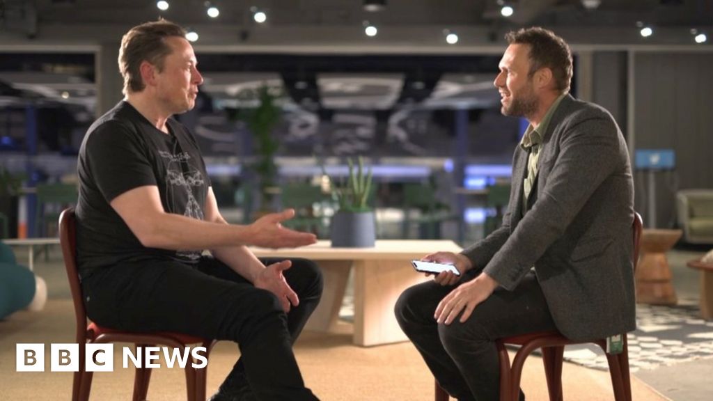 Elon Musk tells BBC that owning Twitter has been quite painful
