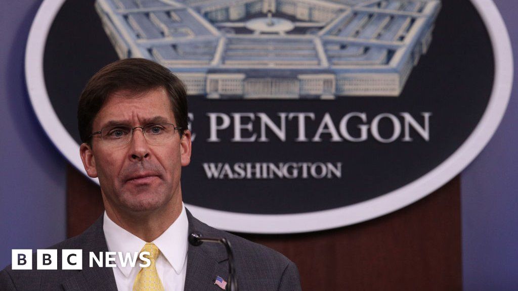 Mark Esper: Former Pentagon chief sues Pentagon over book release