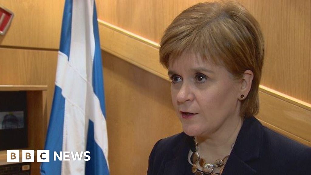 Nicola Sturgeon Calls For Second Brexit Referendum - BBC News