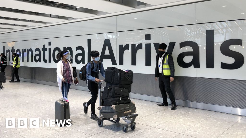Covid19 India arrivals begin UK hotel quarantine